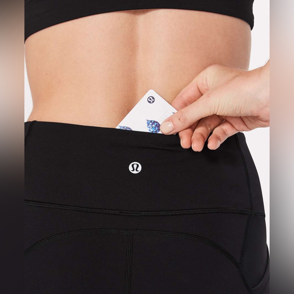 Lululemon All The Right Places Crop II Leggings *23" Size 8 in Black Activewear - Picture 5 of 13
